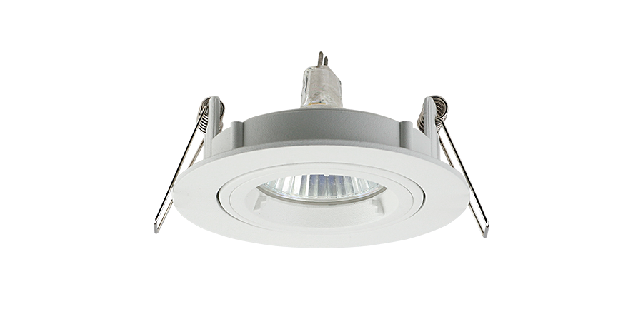 Light Parts Housing Tiltable Recessed Ceiling Downlight KT6001