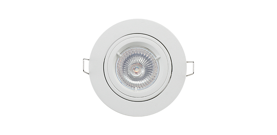 Light Parts Housing Tiltable Recessed Ceiling Downlight KT6001