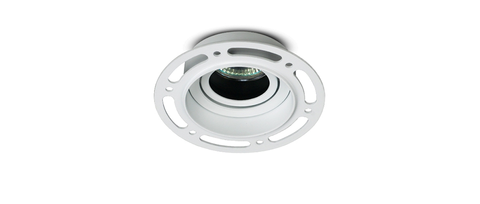 Circle Down Light Fitting with Adjustable Gimbal KT6393