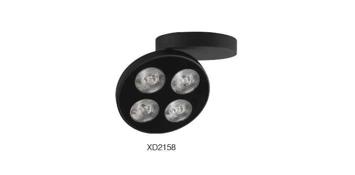 3 Phase LED Gimbal Track Light