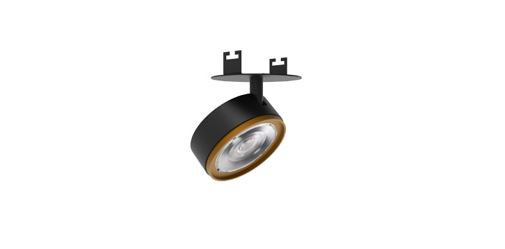 3 Phase LED Gimbal Track Light