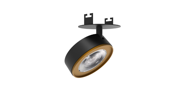 3 Phase LED Gimbal Track Light